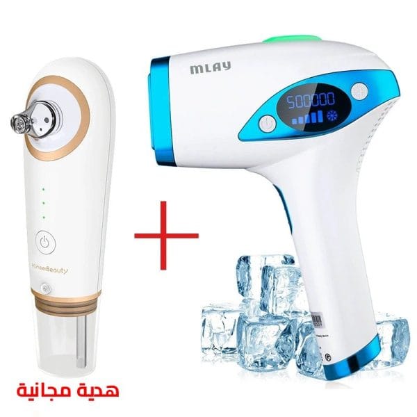 ⁦جهاز إزالة الشعر Mlay T4 - تقنية IPL وتبريد ICE لإزالة شعر طويلة الأمد دون ألم⁩ - الصورة ⁦8⁩