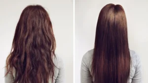 تريتمنت للشعر المصبوغ باللون البني